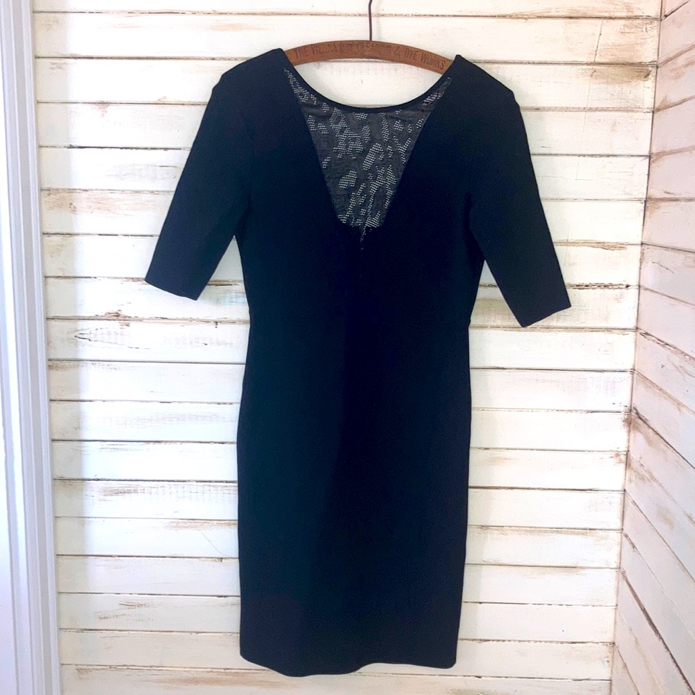 BCBG Maxazria Bodycon Little Black Dress Women’s Size XXS